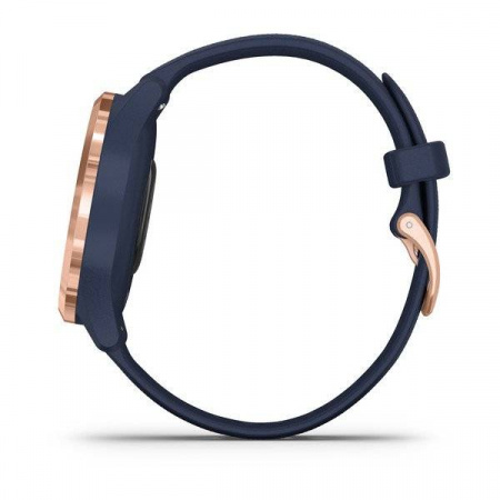 Часы Garmin Vivomove 3s, роз. золото с темно-синим ремешком Часы Garmin Vivomove 3s, роз. золото с темно-синим ремешком
