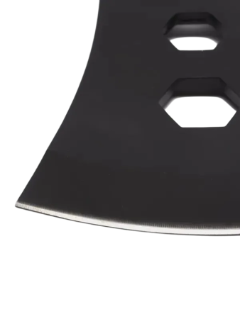 Топор туристический "СЛЕДОПЫТ" в чехле (PF-AT-09 240*130*85 мм, 350 гр., обрез.ручка с оранж. вставками, в чехле/60/40)