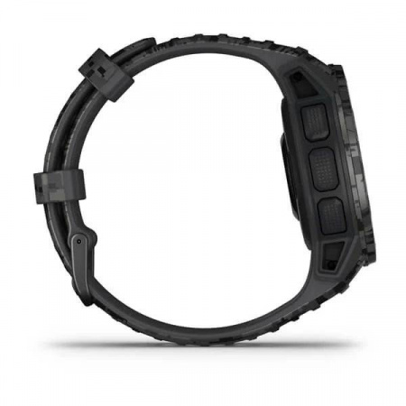 Защищенные GPS-часы Garmin Instinct Solar, цвет Graphite Camo  (010-02293-05)