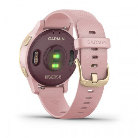 Спортивные часы Garmin VIVOACTIVE 4S розовые с золотистым безелем Спортивные часы Garmin VIVOACTIVE 4S розовые с золотистым безелем