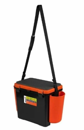 Ящик зимний FishBox односекционный (19л) оранжевый Helios
