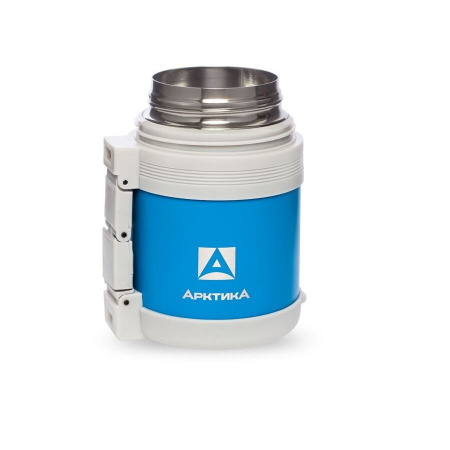 Термос Арктика с широким горлом универсальный 202-600 синий пластик