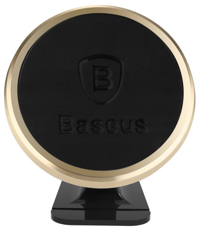Держатель смартфона Baseus 360 Rotation Magnetic Mount gold (SUGENT-NT0V) Держатель смартфона Baseus 360 Rotation Magnetic Mount gold (SUGENT-NT0V)