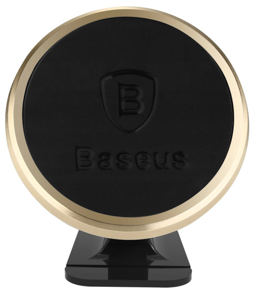 Держатель смартфона Baseus 360 Rotation Magnetic Mount gold (SUGENT-NT0V)