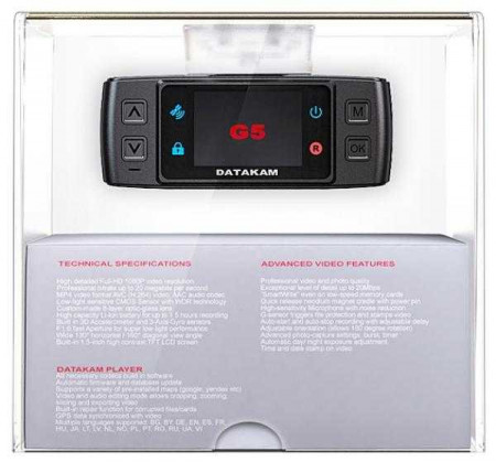 Автомобильный видеорегистратор DATAKAM G5 CITY BF