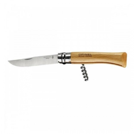 Нож складной Opinel №10 VRI Tradition Inox: The Experts со штопором 