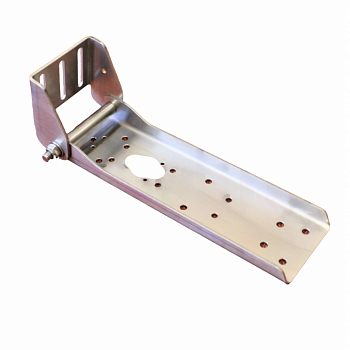 Усиленное крепление датчиков эхолотов Lowrance и Garmin (включая GT56) к транцу