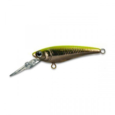Воблер Daiwa Silver Greek Shad (суспендер, до 2м, 5см, 3,5гр, Gun Metal)