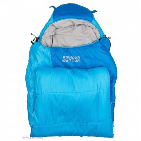 Спальный мешок "Сахалин 0 V2" Правый, Голубой (426)