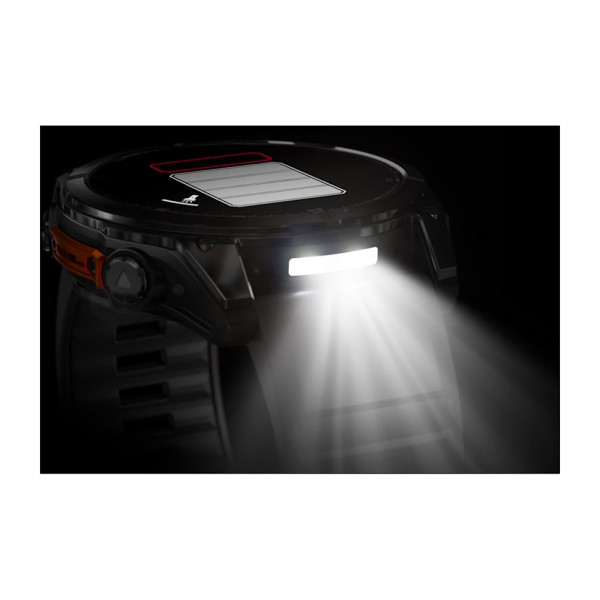 Часы GARMIN Fenix 8 51 MM AMOLED slate gray with a black band