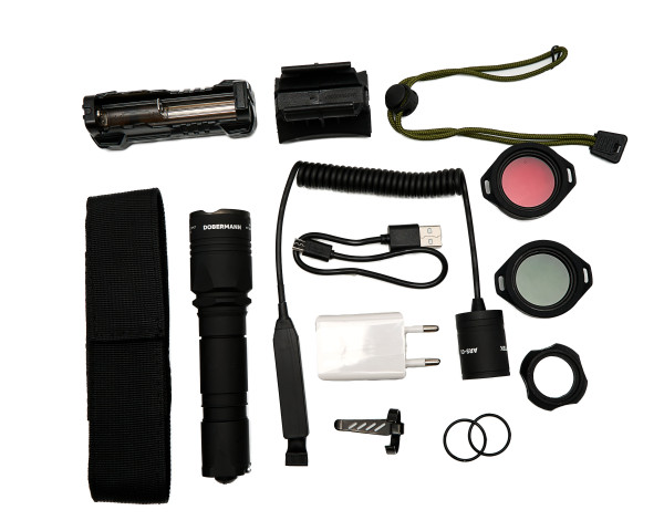 Фонарь Armytek Dobermann Extended Set Белый