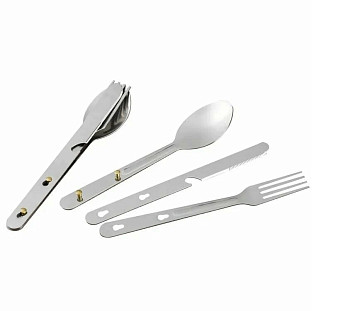 Набор столовых туристических приборов Bulin BL600-D6 Набор столовых туристических приборов Bulin BL600-D6