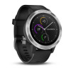 Спортивные часы Garmin Vivoactive 3 серебристые с черным ремешком Спортивные часы Garmin Vivoactive 3 серебристые с черным ремешком