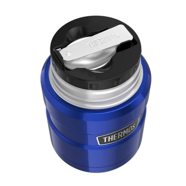 Термос из нерж. стали THERMOS c ложкой sk-3020-bl 0.710l