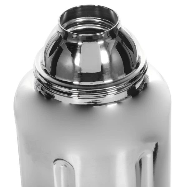 Термос для напитков, вакуумный, бытовой, с пробкой с наливными каналами, тм "bobber". Объем 1 литр. 