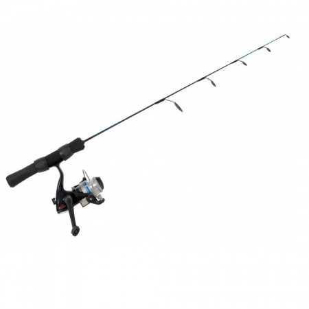 Зимняя удочка с катушкой Rapala и намотанной леской SUFIX SquallIce Combo 28" (SL28M, 0,71, eva)