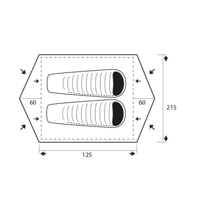Палатка Trimm Adventure PIONEER-D, зеленый 2