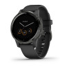 Спортивные часы Garmin VIVOACTIVE 4S черные с серым безелем