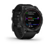 Мультиспорт.часы Garmin Fenix 7x Solar, серые с черным ремешк (010-02541-01)
