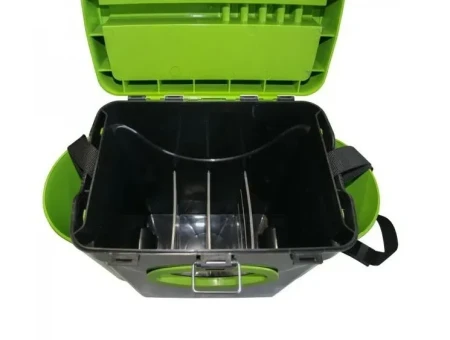 Ящик зимний FishBox (10л) зеленый Helios