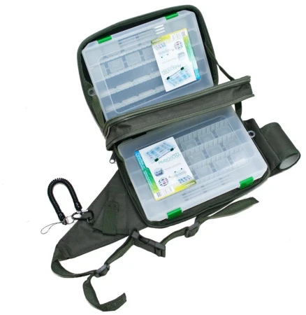 Сумка поясная Fisherbox C126 (в комплекте 2 кор. fisherbox 250sh)